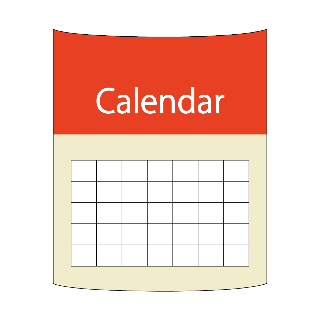 シンプルな カレンダー の おすすめ　無料　イラスト